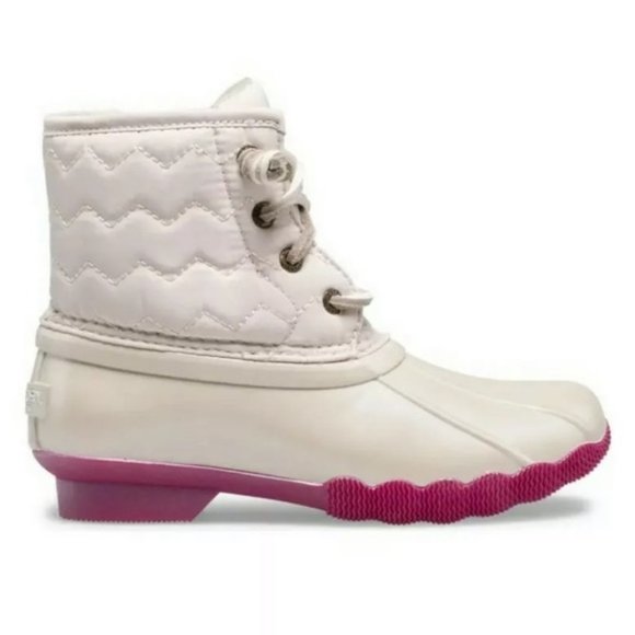 Sperry Saltwater Boots Girls Size 5 (Women 6.5) - Picture 3 of 5